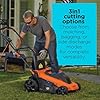 BLACK+DECKER 20-Inch Corded Electric Lawn Mower, Ultra Light Push Mower - Image 3