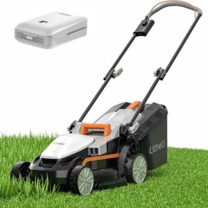 Litheli Cordless Lawn Mower 13 Inch, U20 Handy+ 20V Electric Lawn Mowers for Garden, Yard and Farm