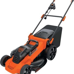 BLACK+DECKER 20-Inch Corded Electric Lawn Mower, Ultra Light Push Mower